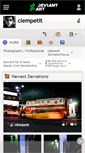 Mobile Screenshot of clempetit.deviantart.com