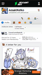 Mobile Screenshot of aosakikeiko.deviantart.com