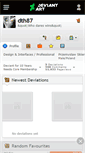 Mobile Screenshot of dth87.deviantart.com
