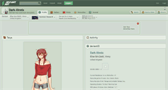 Desktop Screenshot of dark-xinnix.deviantart.com