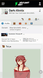 Mobile Screenshot of dark-xinnix.deviantart.com