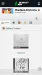 Mobile Screenshot of mobians-united.deviantart.com