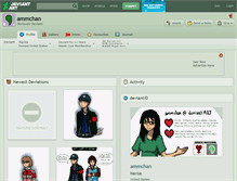 Tablet Screenshot of ammchan.deviantart.com