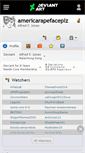 Mobile Screenshot of americarapefaceplz.deviantart.com