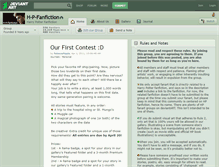 Tablet Screenshot of h-p-fanfiction.deviantart.com