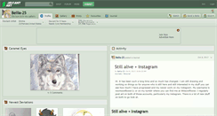 Desktop Screenshot of bellia-25.deviantart.com