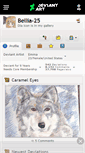 Mobile Screenshot of bellia-25.deviantart.com