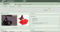 Desktop Screenshot of juliakarolina.deviantart.com
