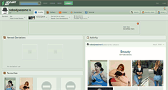 Desktop Screenshot of nobodyseesme-6.deviantart.com