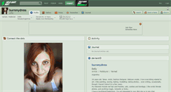 Desktop Screenshot of burnmydress.deviantart.com