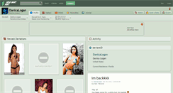 Desktop Screenshot of danicalogan.deviantart.com