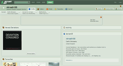 Desktop Screenshot of nirvash100.deviantart.com