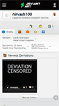Mobile Screenshot of nirvash100.deviantart.com