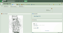 Desktop Screenshot of mewichigo1512.deviantart.com