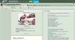 Desktop Screenshot of anime-can-be-art-to.deviantart.com