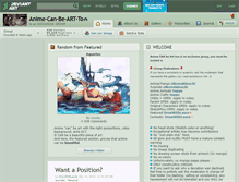 Tablet Screenshot of anime-can-be-art-to.deviantart.com