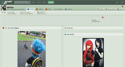 Desktop Screenshot of idollize.deviantart.com