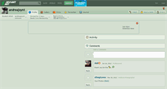 Desktop Screenshot of andreajoynt.deviantart.com