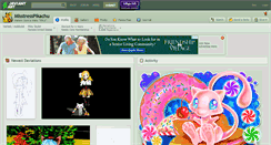 Desktop Screenshot of misstresspikachu.deviantart.com