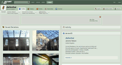 Desktop Screenshot of diefenthal.deviantart.com