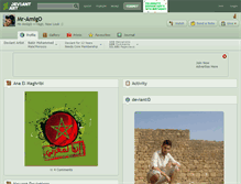 Tablet Screenshot of mr-amigo.deviantart.com