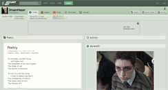 Desktop Screenshot of dreamhazer.deviantart.com