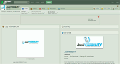 Desktop Screenshot of justvisibility.deviantart.com