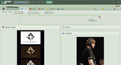 Desktop Screenshot of kimotherapy.deviantart.com