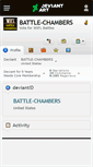 Mobile Screenshot of battle-chambers.deviantart.com