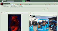 Desktop Screenshot of morbiusmonster.deviantart.com