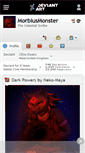 Mobile Screenshot of morbiusmonster.deviantart.com