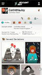 Mobile Screenshot of corinthiajoy.deviantart.com
