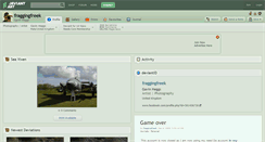 Desktop Screenshot of fraggingfreek.deviantart.com