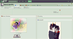 Desktop Screenshot of meowx-gamzkat.deviantart.com