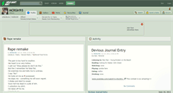 Desktop Screenshot of mcrgirl93.deviantart.com