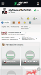Mobile Screenshot of myfavouritefetish.deviantart.com