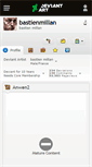 Mobile Screenshot of bastienmillan.deviantart.com