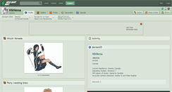 Desktop Screenshot of kiknessa.deviantart.com