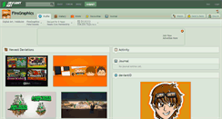 Desktop Screenshot of finsgraphics.deviantart.com