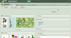 Desktop Screenshot of mametank.deviantart.com
