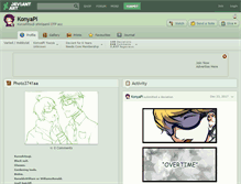 Tablet Screenshot of konyapi.deviantart.com