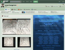 Tablet Screenshot of neoarchangemon.deviantart.com