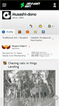 Mobile Screenshot of musashi-dono.deviantart.com