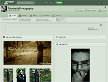 Tablet Screenshot of fotomaniaphotography.deviantart.com