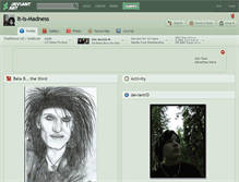 Tablet Screenshot of it-is-madness.deviantart.com