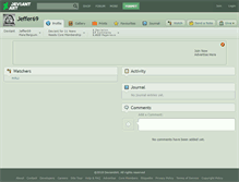 Tablet Screenshot of jeffer69.deviantart.com