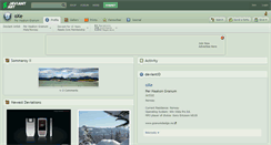 Desktop Screenshot of oxe.deviantart.com