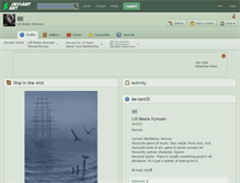 Tablet Screenshot of lill.deviantart.com