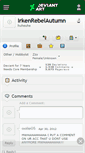 Mobile Screenshot of irkenrebelautumn.deviantart.com