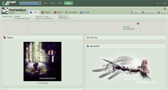 Desktop Screenshot of inversedskye.deviantart.com